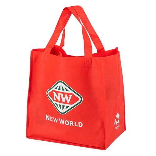 Recycled PET Non-woven Red Color Bag 1