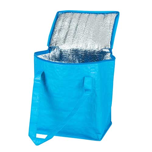 Insulated Bag With Light Blue PP Laminated 13