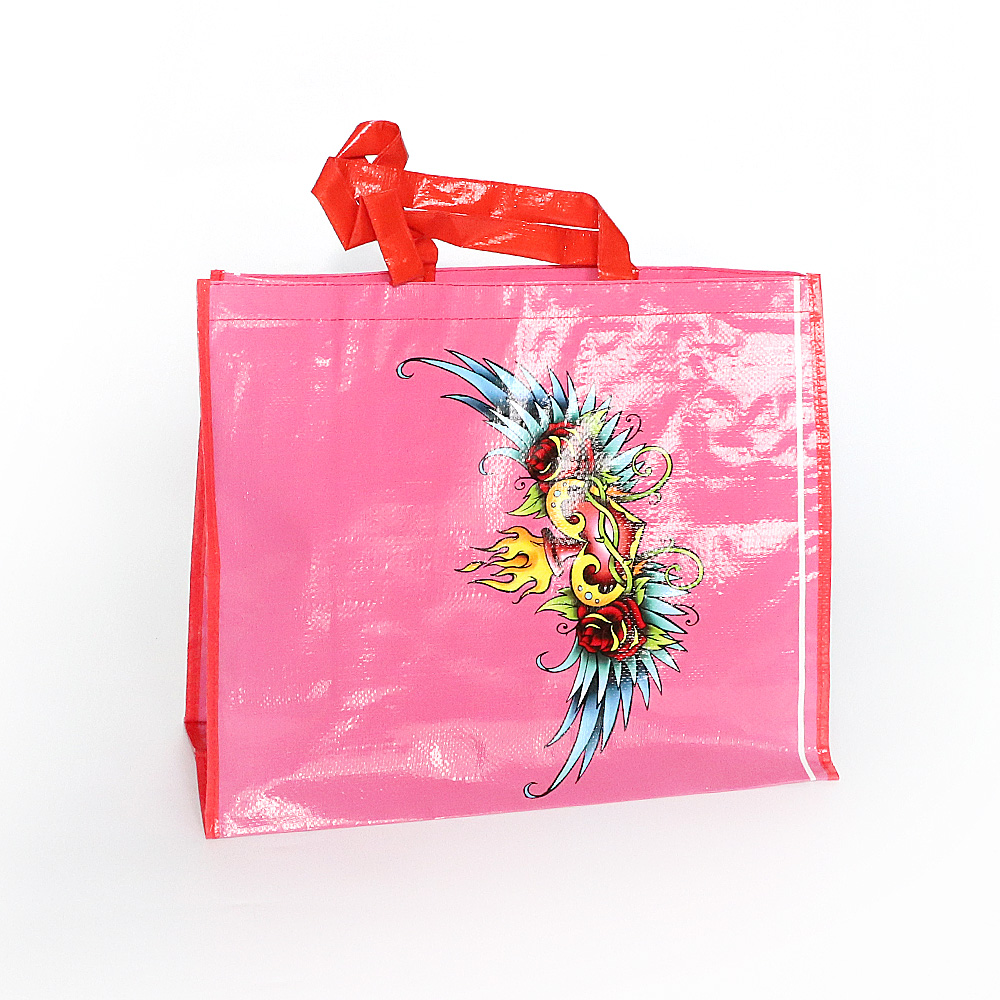 Pink Laminated Bag 21